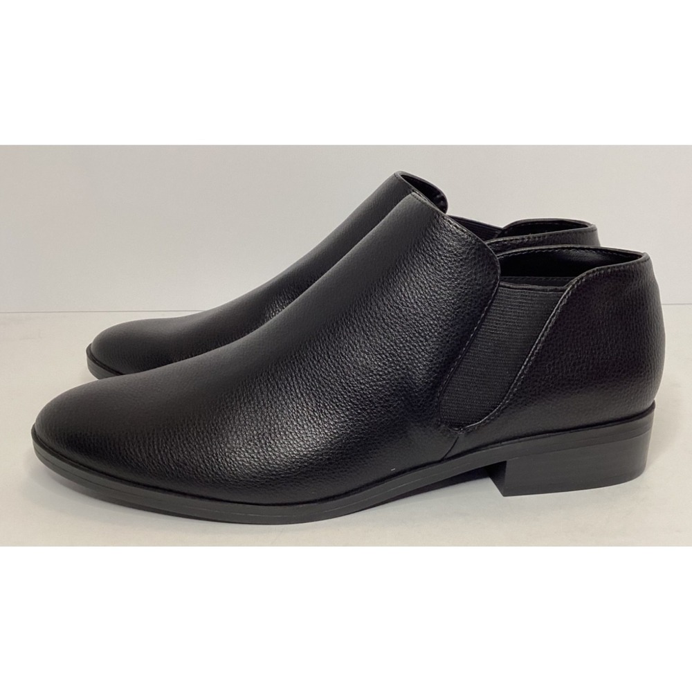 Kensie Sammy Women's Side Zip Boot Black Size 7 NIB